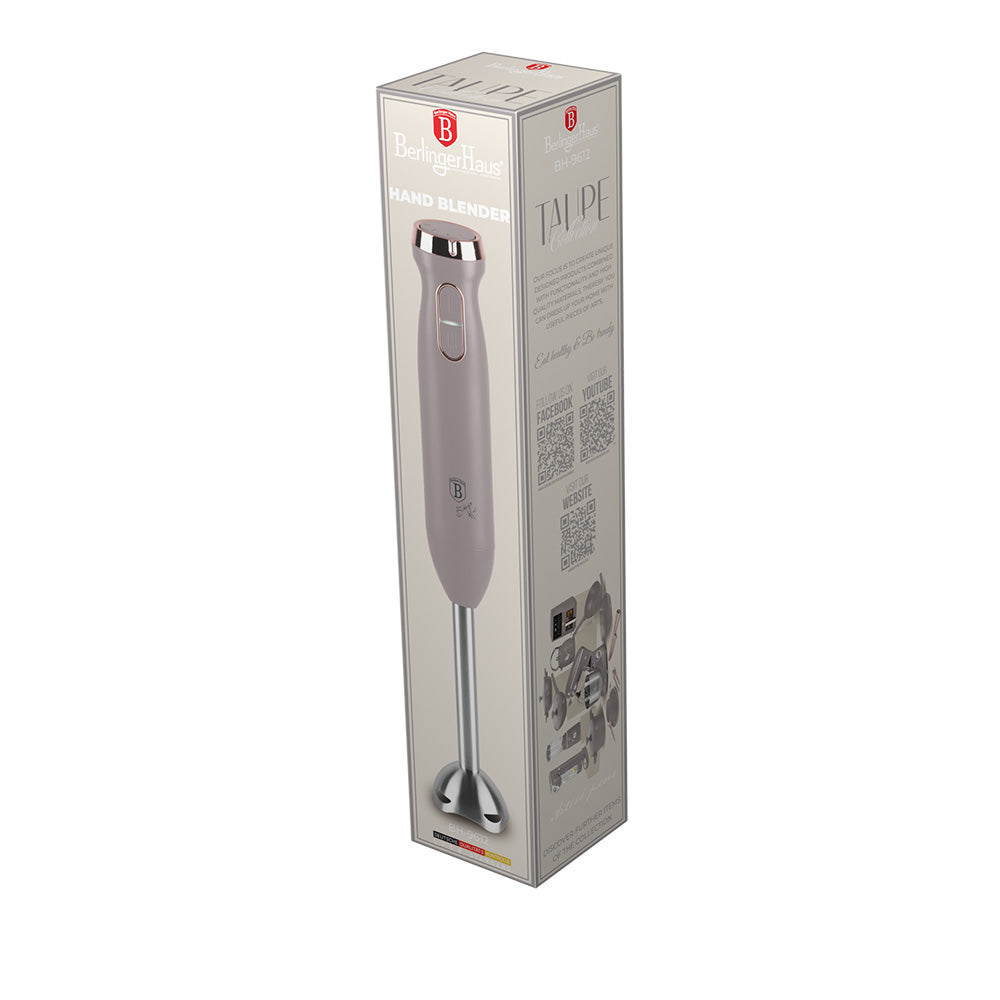 Berlinger Haus 800w Hand Stick Blender - Taupe