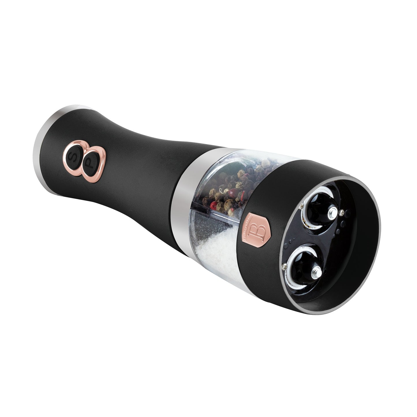 Berlinger Haus 2-in-1 Electric Pepper & Salt Mill – Black Rose