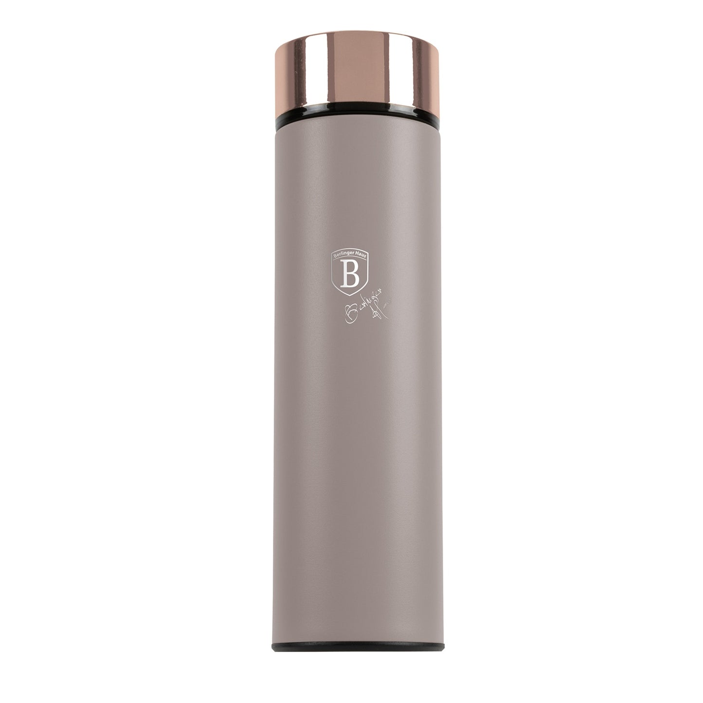 Berlinger Haus 500ml Vacuum Flask with LED Temperature Display - Taupe
