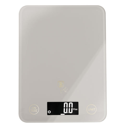 Berlinger Haus 5kg Digital Glass Kitchen Scale – Sahara