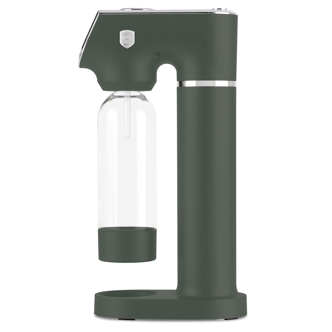 Berlinger Haus Soda Maker with 2 Bottles & Barometer - Matt Green