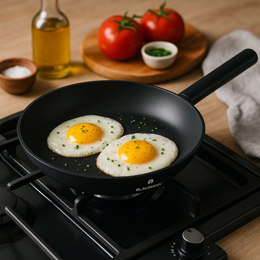 Blaumann 28cm Titan Coating Non-Stick Coating Frypan – Black