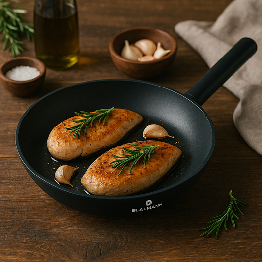 Blaumann 24cm Titan Non-Stick Coating Frypan – Black