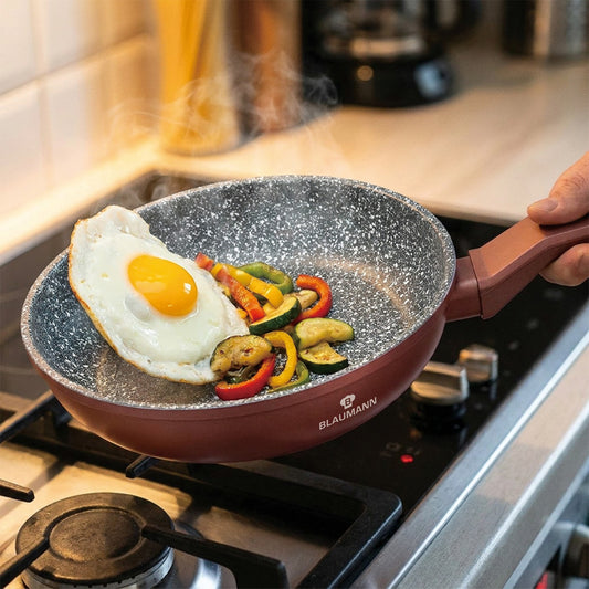 Blaumann 20cm Ceramic Non-Stick Frypan - Cera Stone
