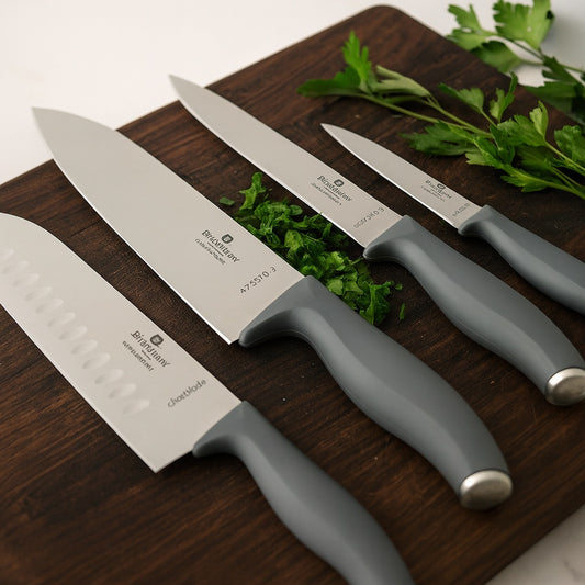 Berlinger Haus 4-Piece Stainless Steel Knife Set – Aspen