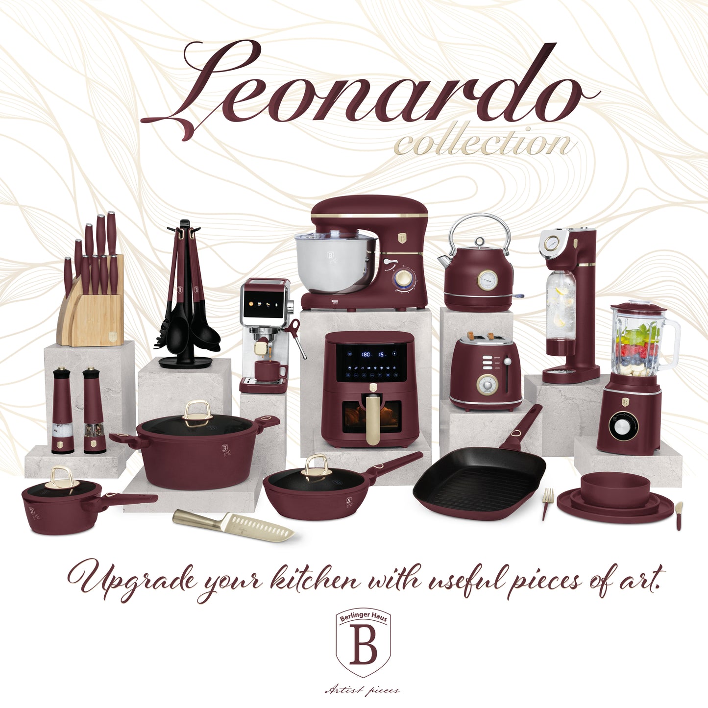 Berlinger Haus 62cm Silicon Baking Mat - Leonardo