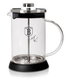 Berlinger Haus Coffee & tea plunger, 600 ml silver