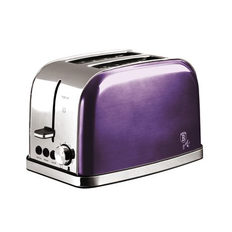 Berlinger Haus 2-Slice Stainless Steel Toaster Purple Eclipse