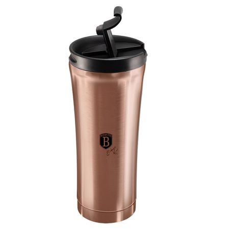 Berlinger Haus 500ml Thick-Walled Travel Coffee Mug - Rose Gold