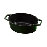 Berlinger Haus 30cm Enamel Coating Oven Safe Oval Pot with Lid - Emerald