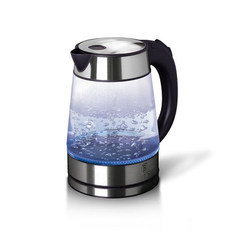 Glass Electric Tea Kettle, Water Boiler & Heater, 1 L, Clear - Zars Buy