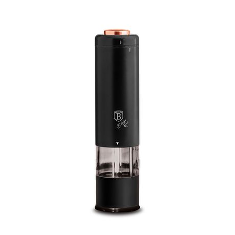 Berlinger Haus Electric Salt Or Pepper Mill - Black Rose Line