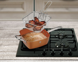 Blaumann 7-Piece Oven Safe Square Pan Set with Kitchen Utensils - Le Chef Line