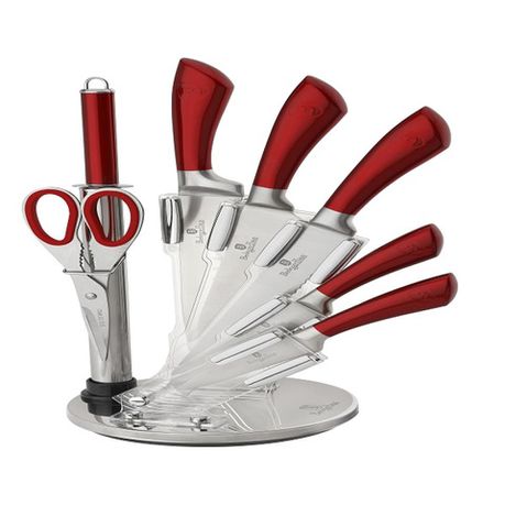 Berlinger Haus BH-2043 Knife Set with Stand Infinity Line - 8 Piece