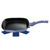 Berlinger Haus Marble Coating Grill Pan 28cm - Royal Blue Edition