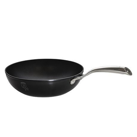 Berlinger Haus 28cm Marble Coating Wok - Royal Black