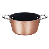 Berlinger Haus 20cm Marble Coating Casserole with Lid - Bronze Titan Collection