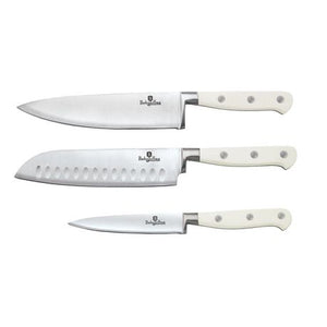 Berlinger Haus 3-Piece Stainless Steel Knife Set - Piano Collection