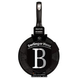 Berlinger Haus 25cm Marble Coating Pancake Pan - Black Silver Collection