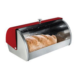 Berlinger Haus 38cm Premium Bread Box - Burgundy Metallic