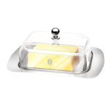 Berlinger Haus 18cm Stainless Steel Butter Dish with Acryl Lid