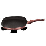 Berlinger Haus 28cm Marble Coating Grill Pan - i-Rose Edition