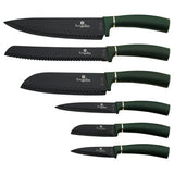 Berlinger Haus 6-Piece Non-Stick Coating Knife Set - Emerald Edition