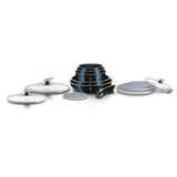 Berlinger Haus 12 Piece Marble Coating Cookware Set - Aquamarine Edition