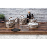 Blaumann 13-Piece Stainless Steel Cookware Set - Gourmet Line