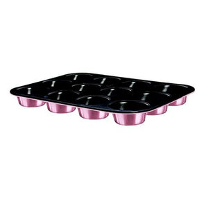 Berlinger Haus 12-Cup Titanium Coating Muffin Pan - i-Rose Edition