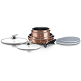 Berlinger Haus 8-Piece Marble Coating Cookware Set - Rose Gold Edition