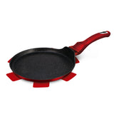 Berlinger Haus 28cm Non-Stick Marble Coating Pancake Pan - Burgundy Metallic