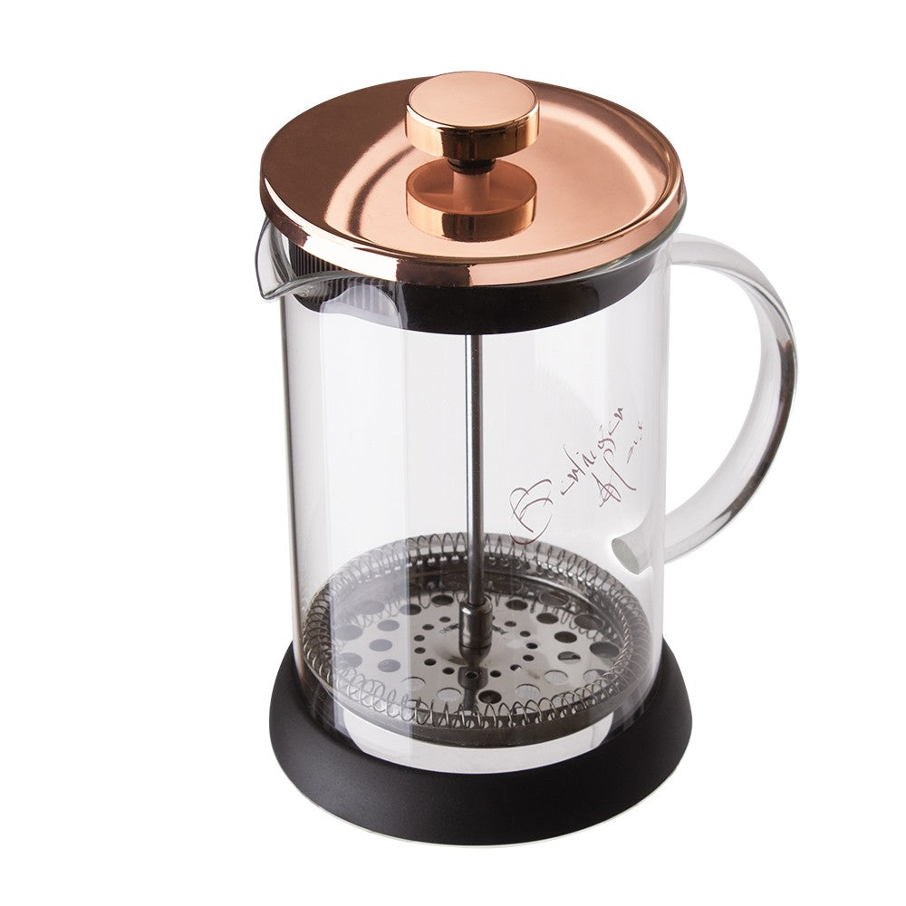 Berlinger Haus 800ml Stainless Steel Coffee & Tea Plunger - Rose Gold Edition