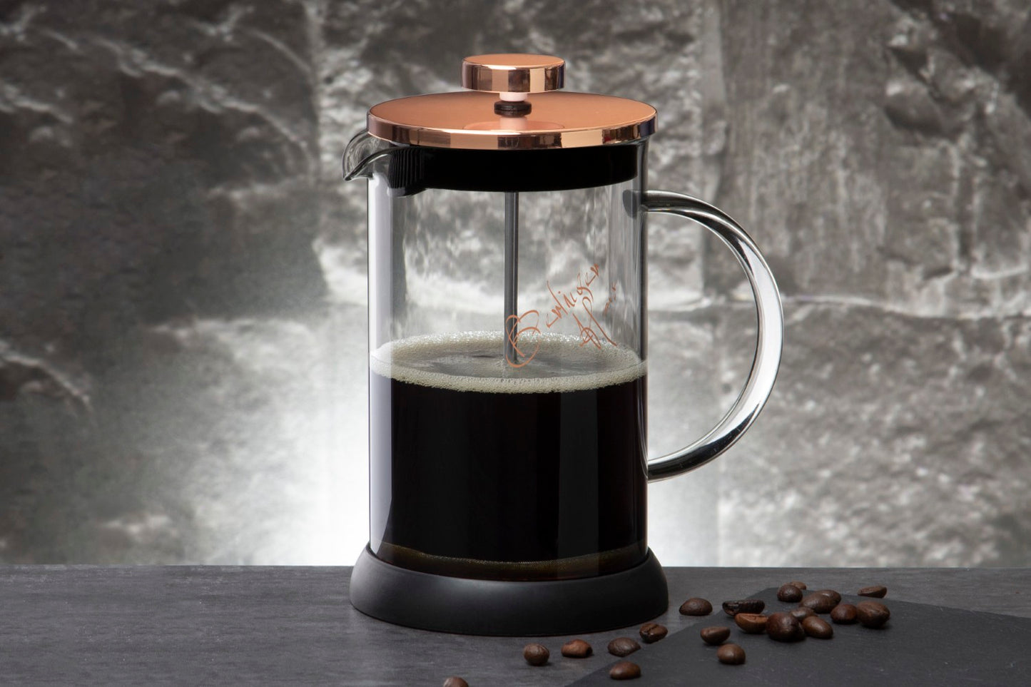 Berlinger Haus 600ml Coffee & Tea Plunger - Rose Gold