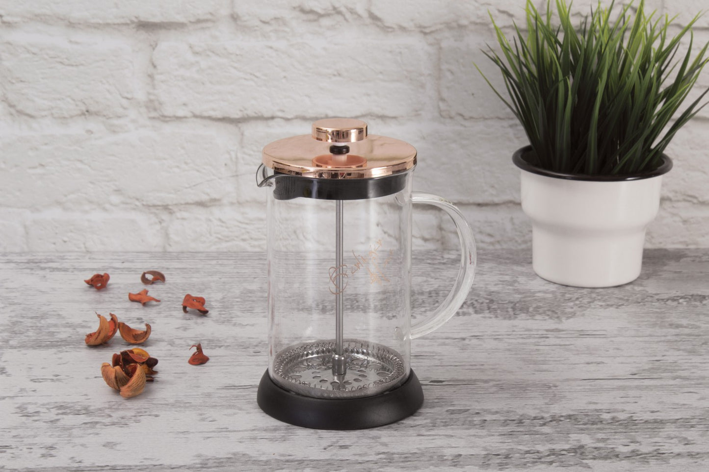 Berlinger Haus 600ml Coffee & Tea Plunger - Rose Gold