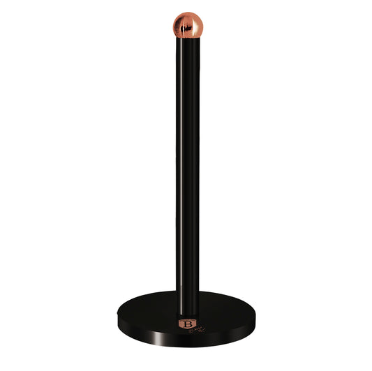 Berlinger Haus 34cm Kitchen Roll Holder - Black Rose