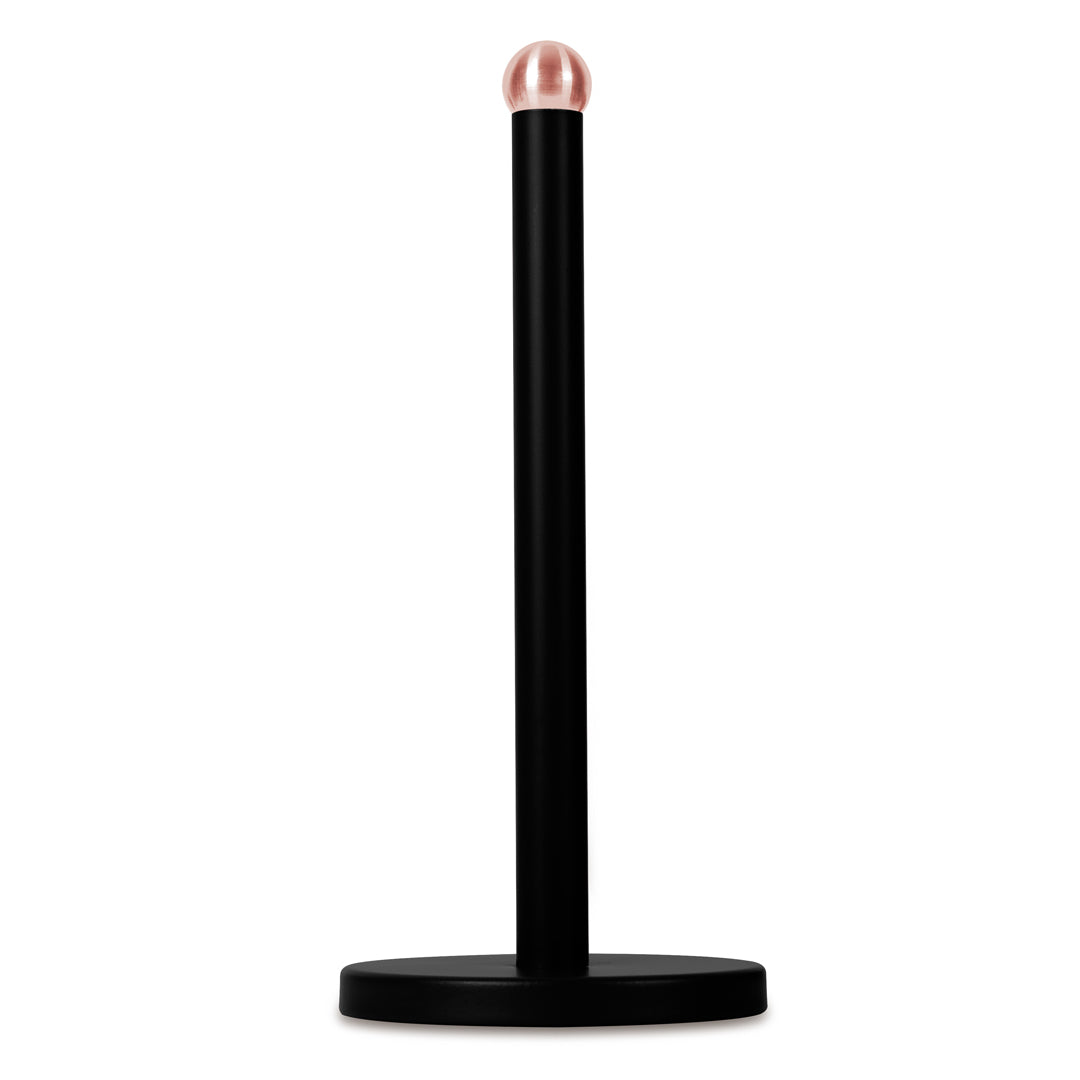 Berlinger Haus 34cm Kitchen Roll Holder - Black Rose