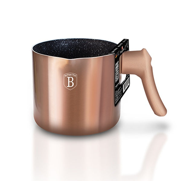 Berlinger Haus 1.2L Marble Coating Milk Pot - Rose Gold Metallic