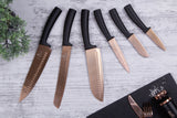 Berlinger Haus 6-Piece Knife Set – Rose Gold Metallic