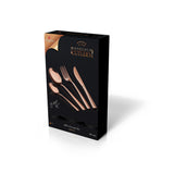 Berlinger Haus 16-Piece Mirror Finish Cutlery Set - Rose Gold Metallic