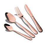 Berlinger Haus 24 Piece Stainless Steel Mirror Finish Cutlery Set - Rose Gold