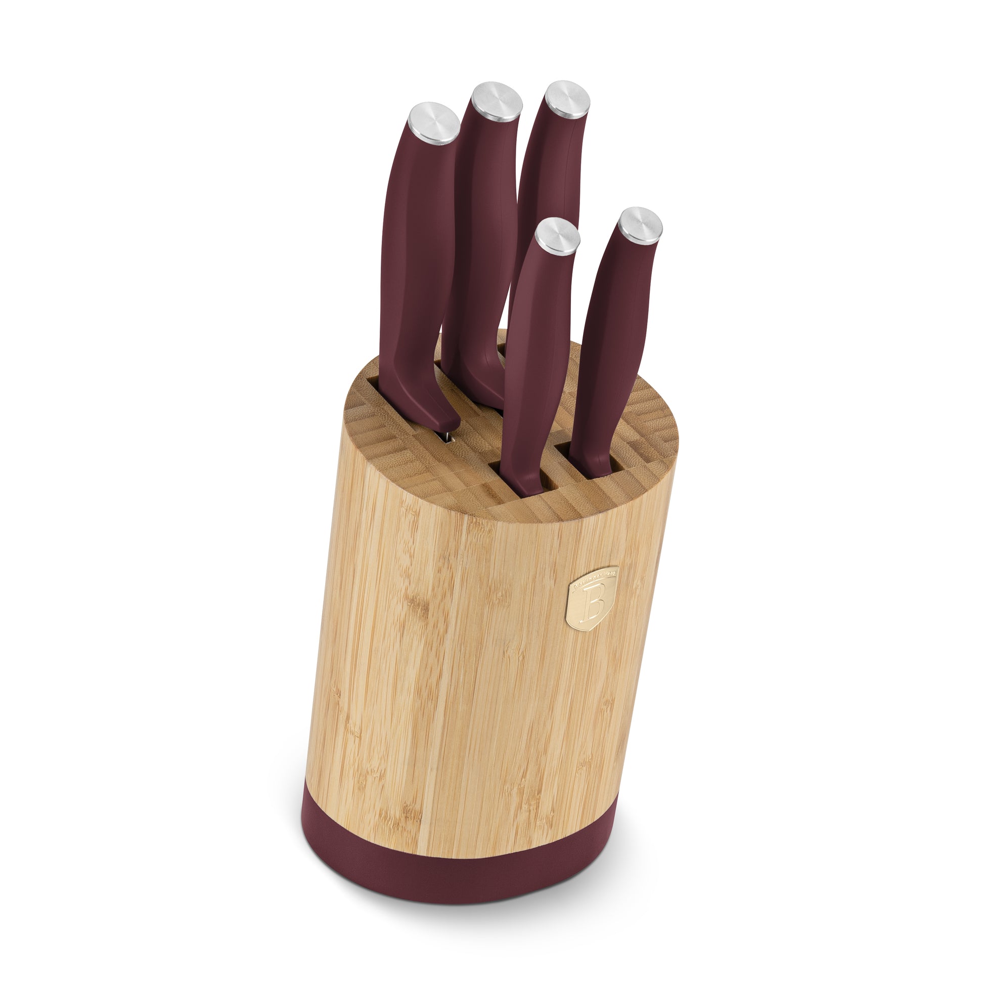 Berlinger Haus 6-Piece Knife Set with Bamboo Stand – Leonardo