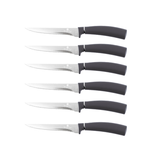 Berlinger Haus 6-Piece Steak Knife Set – Carbon Pro