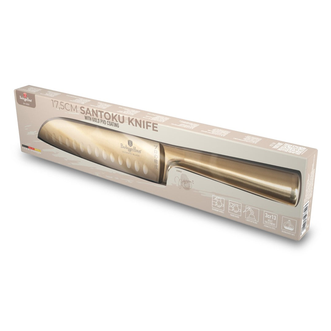 Berlinger Haus 17,5cm Stainless Steel Santoku Knife - Sahara
