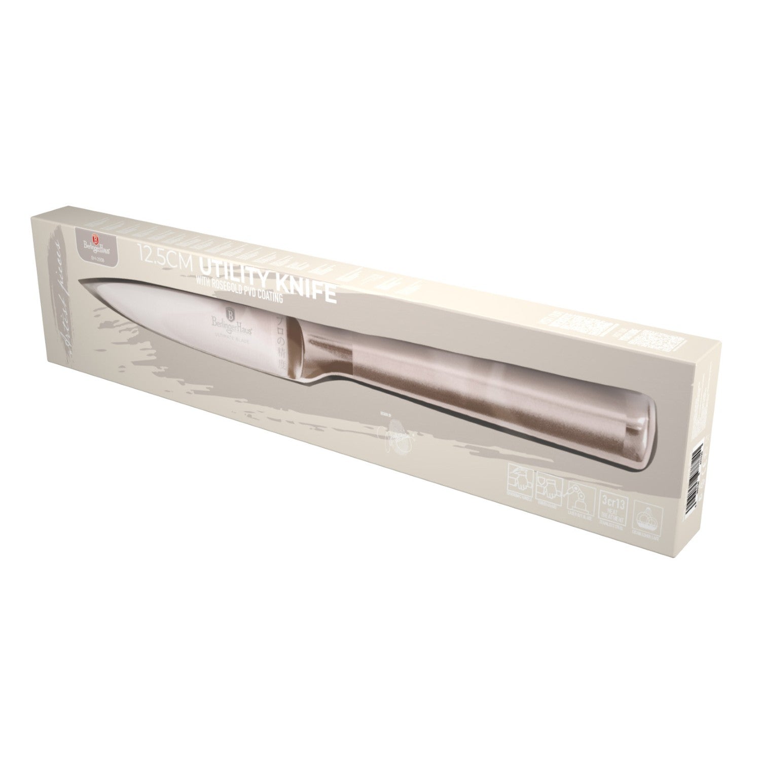 Berlinger Haus 12,5cm Stainless Steel Utility Knife - Taupe