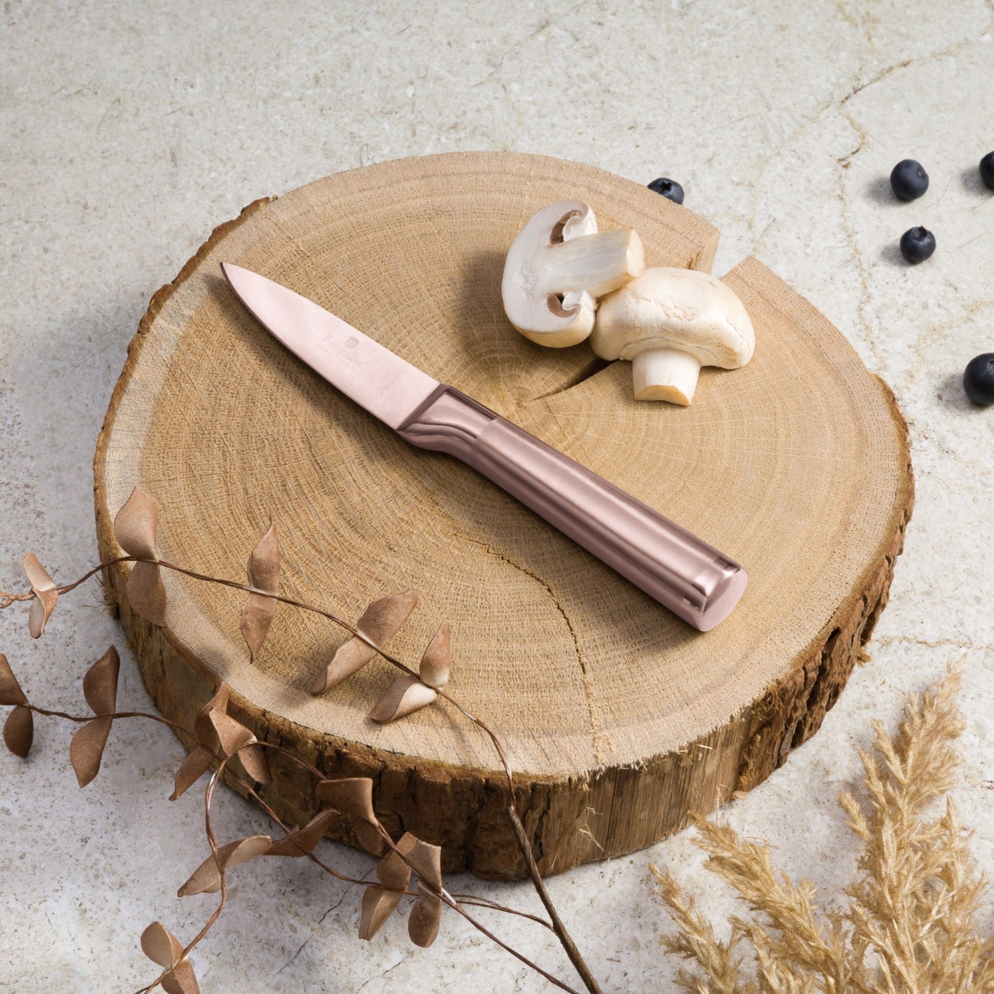 Berlinger Haus 9cm Stainless Steel Paring Knife – Taupe