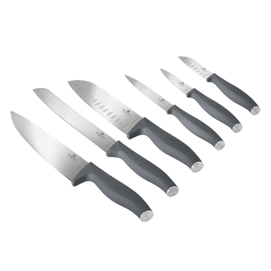 Berlinger Haus 6-Piece Stainless Steel Knife Set – Aspen