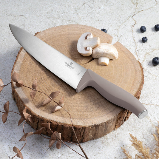 Berlinger Haus 6-Piece Stainless Steel Knife Set - Taupe