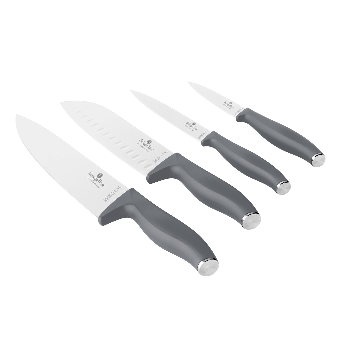 Berlinger Haus 4-Piece Stainless Steel Knife Set – Aspen