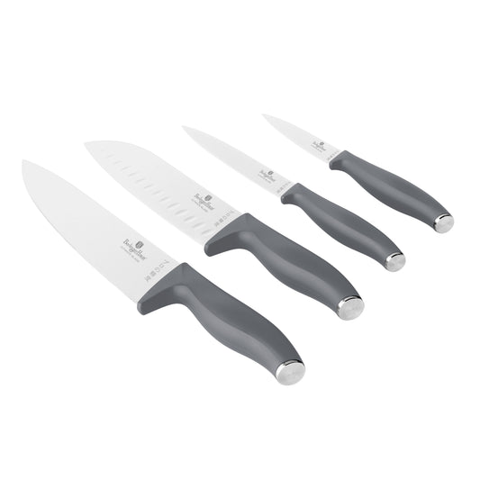 Berlinger Haus 4-Piece Stainless Steel Knife Set – Aspen